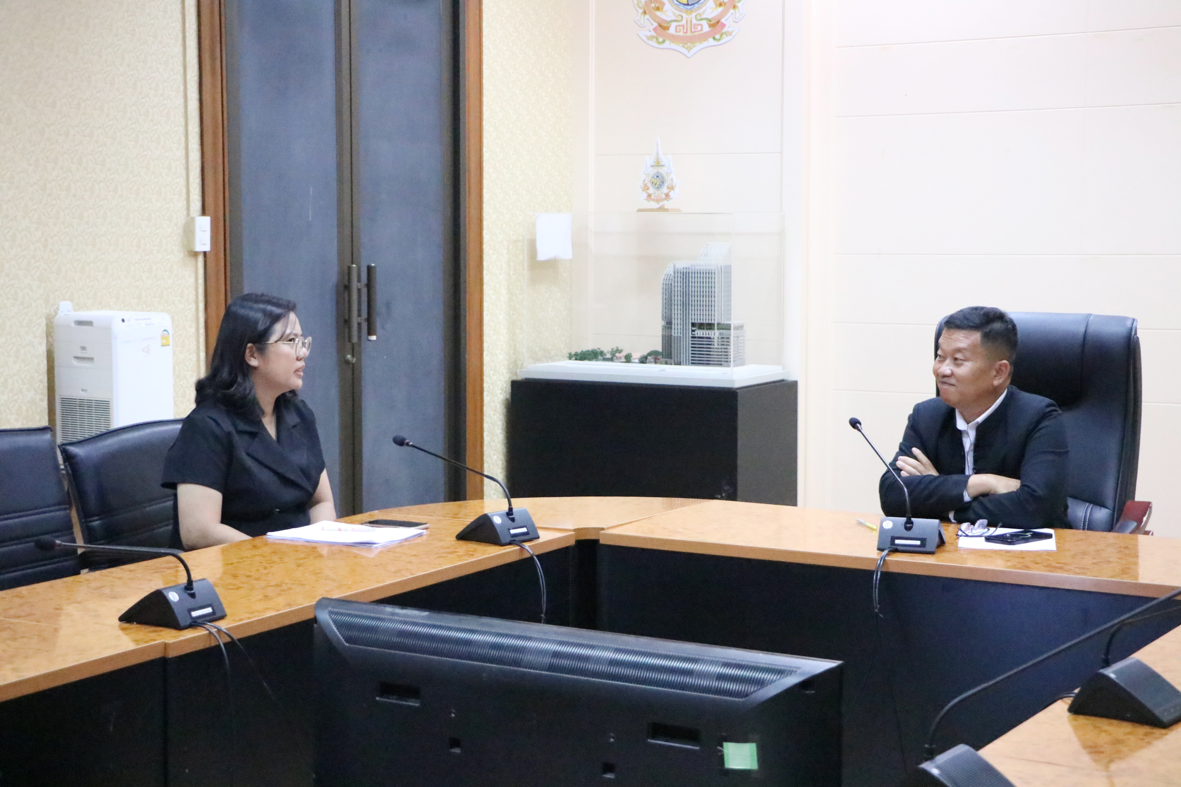 title - ส.ป.ก. ประชุมติดตามการฝึกอาชีพของนักศึกษาภายใต้ความร่วมมือโครงการผลิตและพัฒนากำลังคนคุณภาพสูงเพื่อรองรับอัตราที่ขาดแคลนตามความต้องการของส่วนราชการ (สาขาวิชาเทคนิควิศวกรรมสำรวจ)